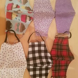 Cloth Face Masks-Olsen style and pleated